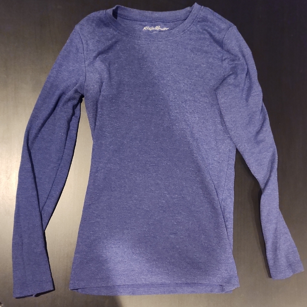 Eddie Bauer Purple Crew Neck Tee